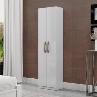 Imagem de Armário Multiuso Sapateira 2 Portas - Elara - Mx Móveis, Branco
