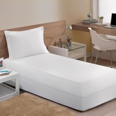 Imagem de Kit Lencol Elástico e Fronha Solteiro 230 Fios Reffinata Buettner Bran