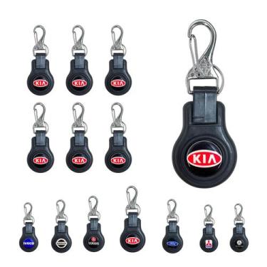 Imagem de 12 Chaveiros Mosquestão P/ Chaves de Carro Automotivo Kia - Portal da 
