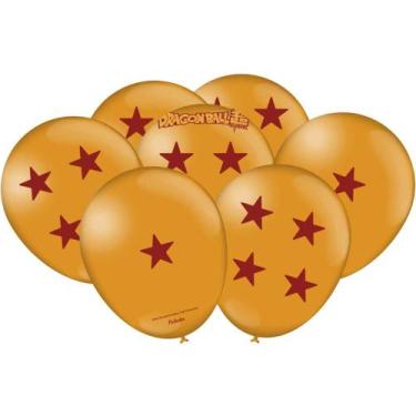Imagem de Balão Dragon Ball Decoração pra Festa de Aniversário Número 9 - Fantas