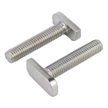 Imagem de Kit 100 Parafusos T Cabeça De Martelo M8x30mm Energia Solar - Mytools