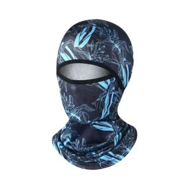 Imagem de Balaclava Masculina De Verão Em Seda Gelada Com Proteção Solar Anti-UV