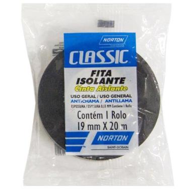 Imagem de Fita Isolante Norton Classic 19mm x 20m Importada - Embalagem com 24 U