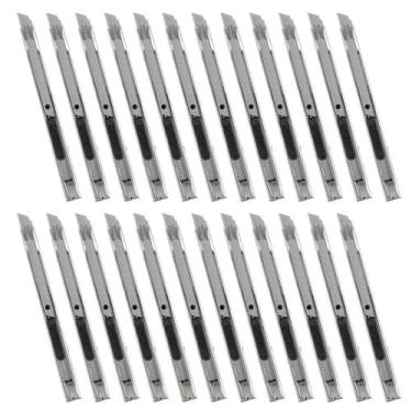 Imagem de Estilete P-250 Seller Metálico Precisão Trava Automática Lâmina 9mm - 