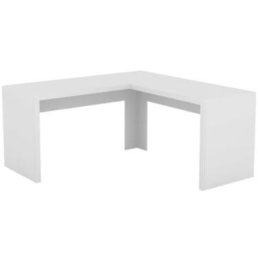 Imagem de Mesa de Canto para Home Office ME4116 Branco - Tecno Mobili, Branco