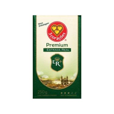 Imagem de Café Moído 3 Corações Arábica e Robusta - a Vácuo 250g, 250g