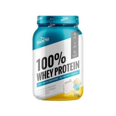Imagem de 100% Whey Protein Concentrado 900g Shark Pro, Leitinho, 900g