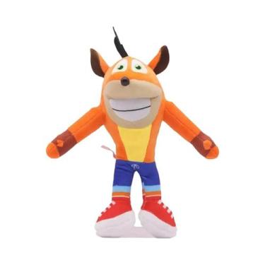 Imagem de Brinquedos De Pelúcia Do Anime Crash Bandicoot Para Crianças, Bonecos 