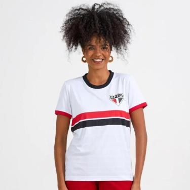 Imagem de Camiseta São Paulo Tela Feminina-Feminino