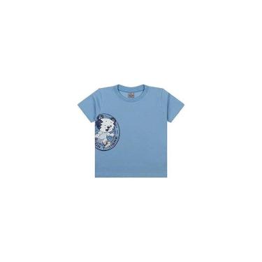 Imagem de Camiseta Manga Curta Tigor T Tigre New Fun Baby Azul Claro-Masculino