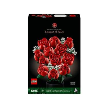 Imagem de Buquê de Rosas Botanicals 822 Peças 10328 Lego