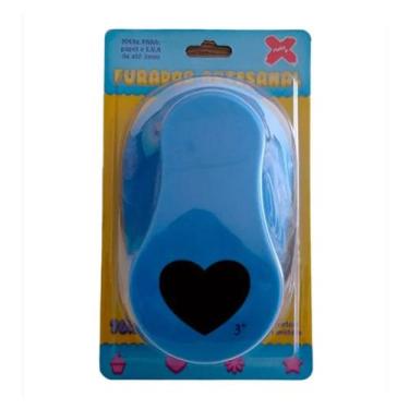 Imagem de Furador Artesanal Coração 76mm, Make+.