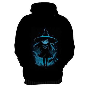 Imagem de Blusa de Frio Bruxa Halloween Azul Festa 8 - Kasubeck Store, Inf 08