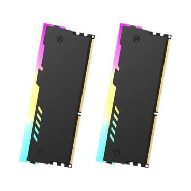 Imagem de Dissipador De Calor ARGB 5V 3-PIN TEUCER RM-1 Para Memória De PC Deskt