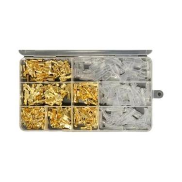 Imagem de Kit De Terminais De Crimpagem Para Cabos Isolados 120/315/1000pçs Cone