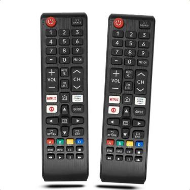 Imagem de Controle Remoto para TV Samsung UN32T4300AGXZD Compatível com Netflix 