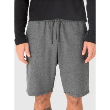 Imagem de Bermuda Moletom Malwee 1000131567 Masculina Com Bolsos Algodão T. P/XGG-Masculino