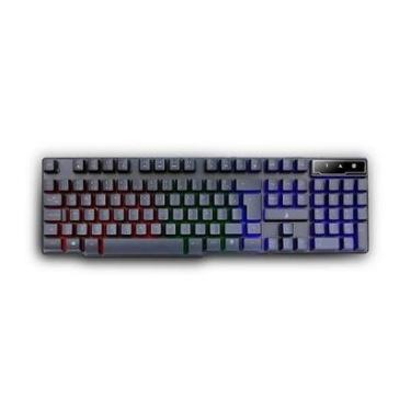 Imagem de Teclado Semi Mecânico Gamer Rise Mode G1 Full, Membrana, USB, Preto - RM-TG-01-FB-Unissex