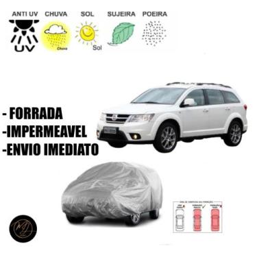 Imagem de Capa de Cobrir Carro  FREEMONT FORRADA G- Impermeável e Total Proteção
