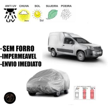 Imagem de Capa Automotiva para cobrir Carro FIORINO SEM FORRO GG - Impermeável e