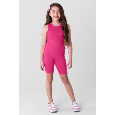 Imagem de Blusa infantil menina em cotton Brandili, Rosa, 18
