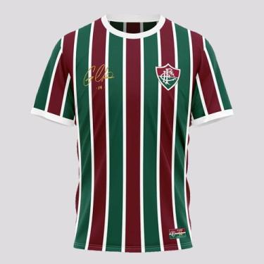 Imagem de Camisa Fluminense Cano 14 Tricolor - Braziline, M