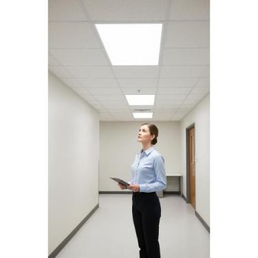 Imagem de Plafon LED 30W 40x40cm Neutro Embutir Difuso Moderno - Congratulations