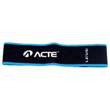 Imagem de Exercitador Elástico Resistence Band Leve T267 - Acte Sports, Preto e 