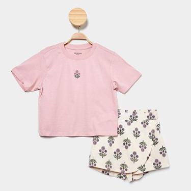 Imagem de Conjunto Infantil Hering Casual Menina-Feminino