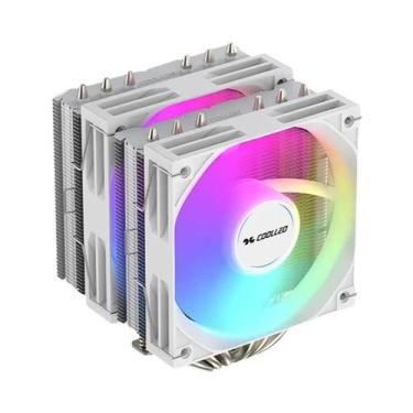 Imagem de Cooler De Ar Para CPU ARGB Sync COOLLEO A60 Com 6 Tubos De Calor, Torr