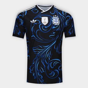 Imagem de Camisa Seleção Argentina Away 2026 s/nº Torcedor Adidas Originals Masculina-Masculino