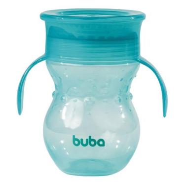 Imagem de Copo Infantil De Treinamento Com Alça 360 - Buba Baby, Verde