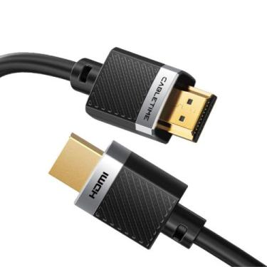 Imagem de Cabo HDMI 2.0 4K@60Hz Tvs Dvd Home Game Alta resolução 1m - CableTime