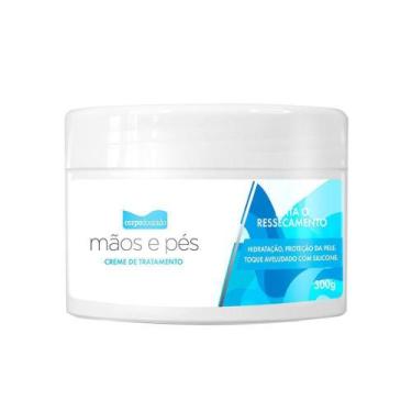 Imagem de Creme Corpo Dourado Tratamento Para Mãos E Pés 300g