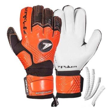 Imagem de Luva Goleiro Campo Poker Ortho Vulcan 2 Profissional, 01058, Vmpt, 10,