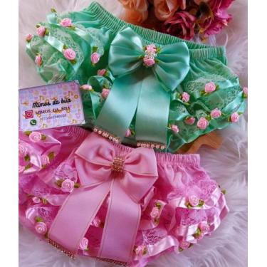 Imagem de calcinha menina Bunda rica - item personalizado, Verde