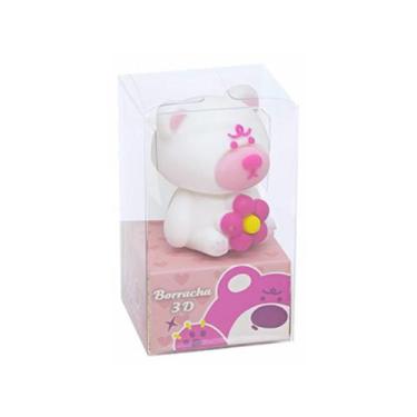 Imagem de Borracha 3D Hello, Mr. Bear MOLIN, Branco