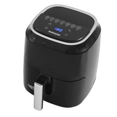 Imagem de Fritadeira Light Fry Touch Control Preta Suggar, Preto, 110 V