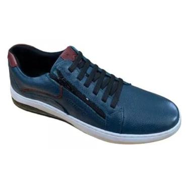 Imagem de Sapatenis Com Ziper Levecomfort -45703, Marinho, 39