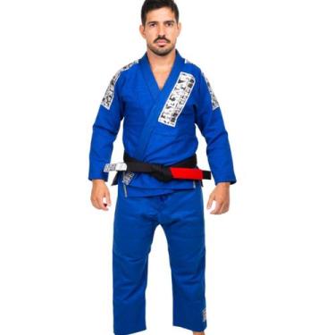 Imagem de Kimono Haganah Jiu - Jitsu Light Royal, A1, Royal
