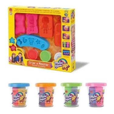 Imagem de Massinha Modelar Maria Clara e JP Criar e Montar- Divertoys - DIVER TO