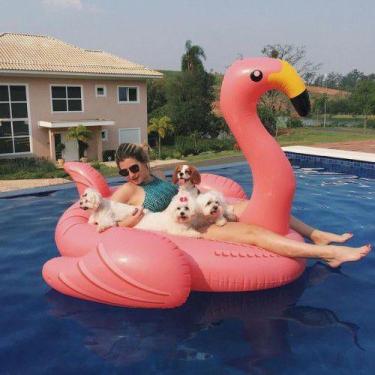 Imagem de Boia Inflavel Flamingo Gigante Swimline