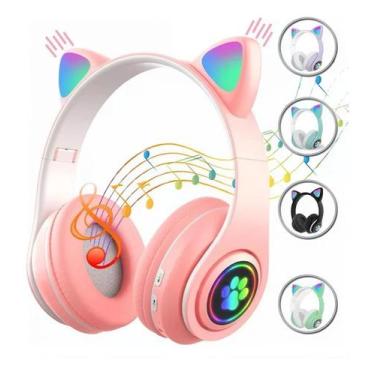 Imagem de Headphone sem fio gatinho eletromex