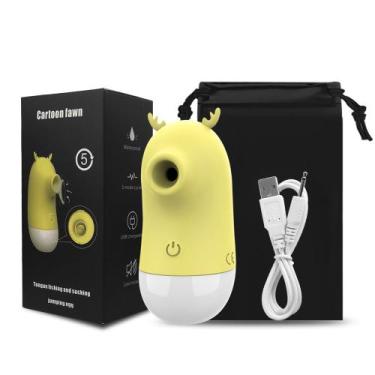 Imagem de Vibrador Bichano 2 Em 1 - Estimulos Orais De Sugar E Lamber - OEM