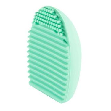 Imagem de Limpador De Pincéis De Maquiagem Em Silicone Marco Boni, Verde-Claro