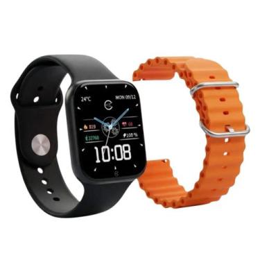 Imagem de kit Relógio Unissex Champion Smartwatch 2 Pulseiras ch50066p Preto, Pr