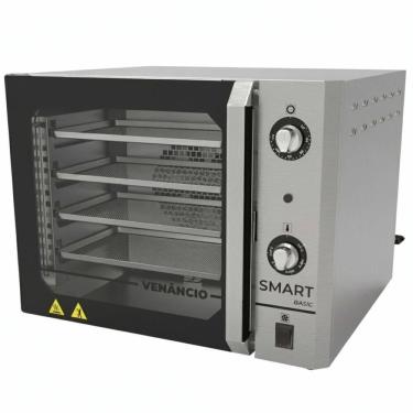 Imagem de Forno Turbo Eletrico Convector Smart Basics Fcsb4ein Inox 4 Bandejas 220V - Venancio