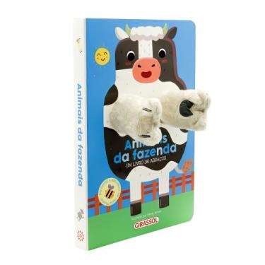 Imagem de Livro - Um livro de abraços - Animais da fazenda