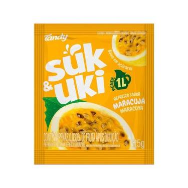 Imagem de Refresco em po suk&uki sabor:maracuja - Suki&Uki, MARACUJA