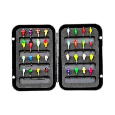 Imagem de Kit De Iscas Para Pesca No Gelo 8pçs/32pçs ANFS Iscas Artificiais Rígi